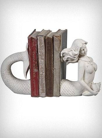 mermaid bookends