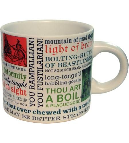 shakespearean insults mug