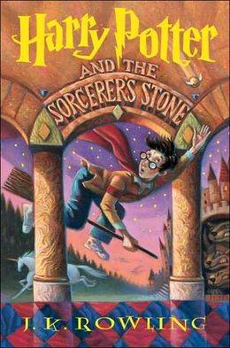 harry potter and the sorceror's stone cover jk rowling