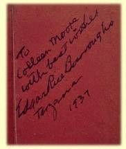 Tarzan Jr by Edgar Rice Burroughs signature