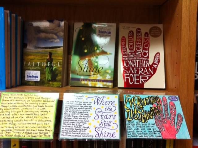 book people shelf talkers