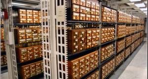 Card catalog at the Library of Congress.