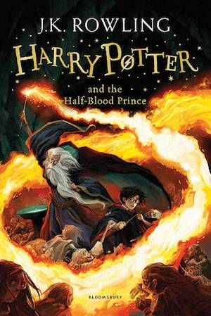 Harry Potter And The Half-Blood Prince Book Cover | BookRiot.com