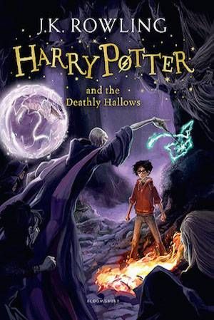 Harry Potter And The Deathly Hallows Book Cover | BookRiot.com