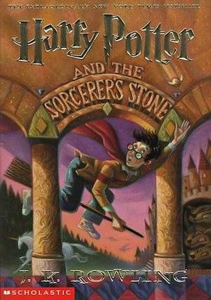 Harry Potter And The Sorcerer's Stone Original Book Cover | BookRiot.com