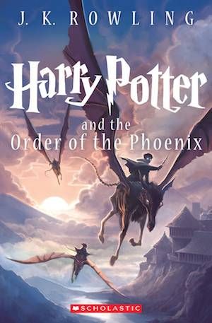 Harry Potter And The Order Of The Phoenix New Book Cover | BookRiot.com