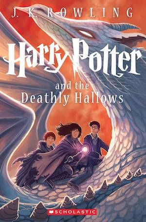 Harry Potter And The Deathly Hallows New Book Cover | BookRiot.com