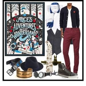 Book Style: Alice in Wonderland Men's Version