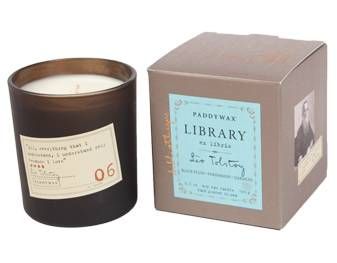 library collection candle paadywax