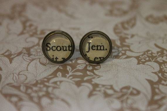 TKAM scout jem earrings