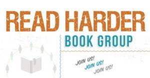 read harder book group logo