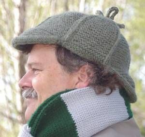 Elementary - Deerstalker hat by gari lynn from ravelry