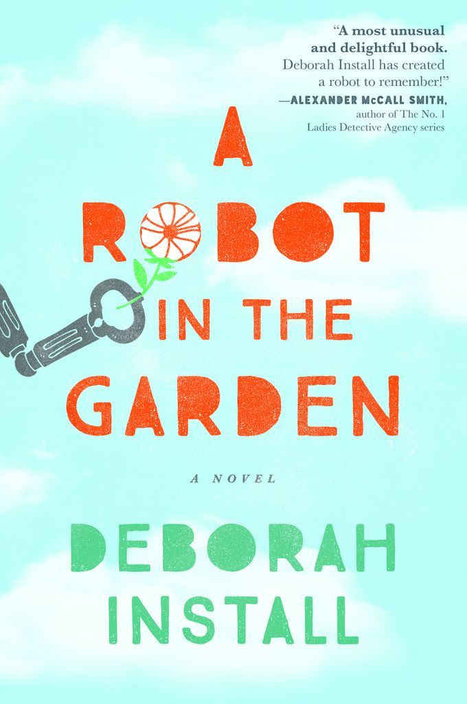 robot in the garden