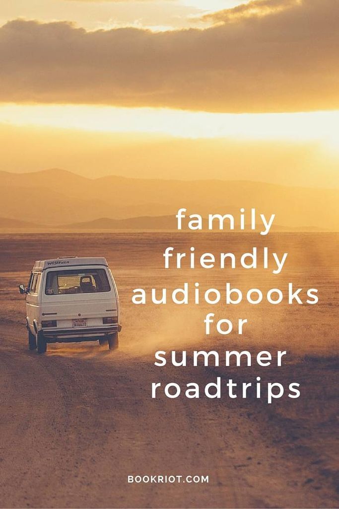 family friendly audiobooks for summer roadtrips