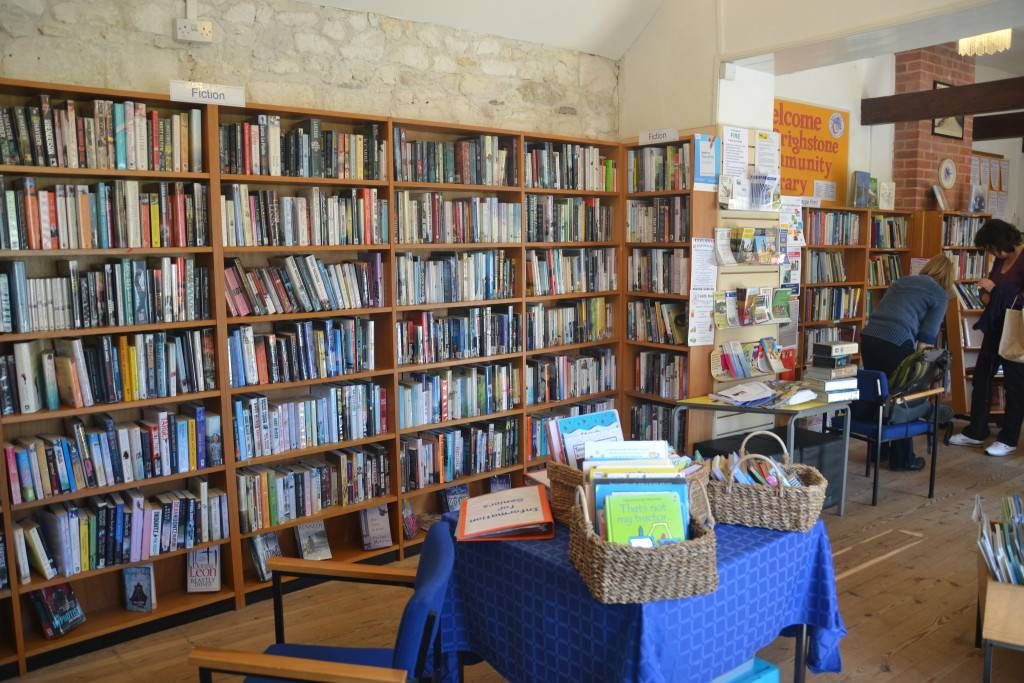 Brighstone Community Library on the Isle of Wight, UK