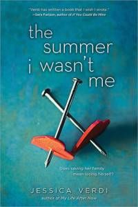 The Summe I Wasn't Me by Jessica Verdi cover