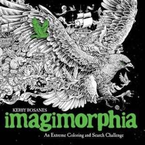 imagimorphia coloring book kerby rosanes