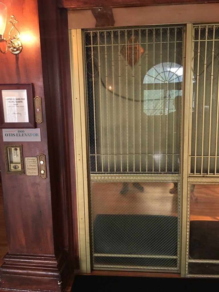 Stanley Hotel elevator