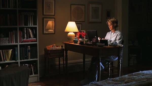 Kathleen Kelly at her desk in You've Got Mail