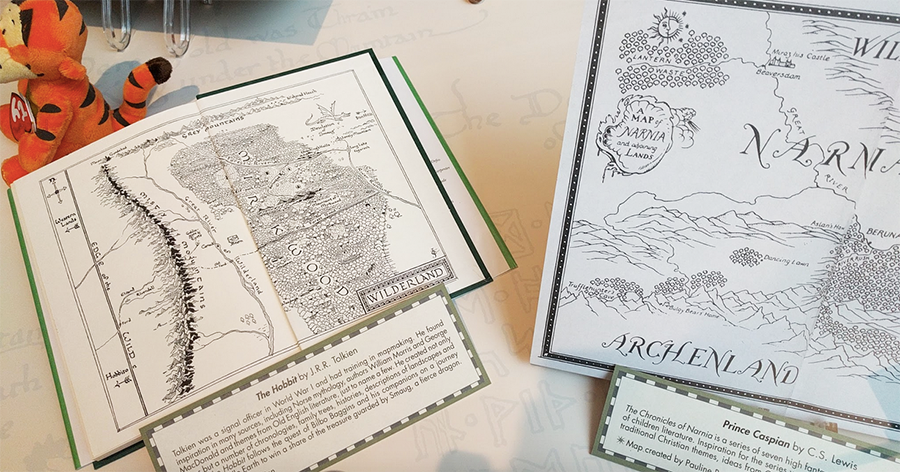 Map of The Hobbit and Prince Caspian