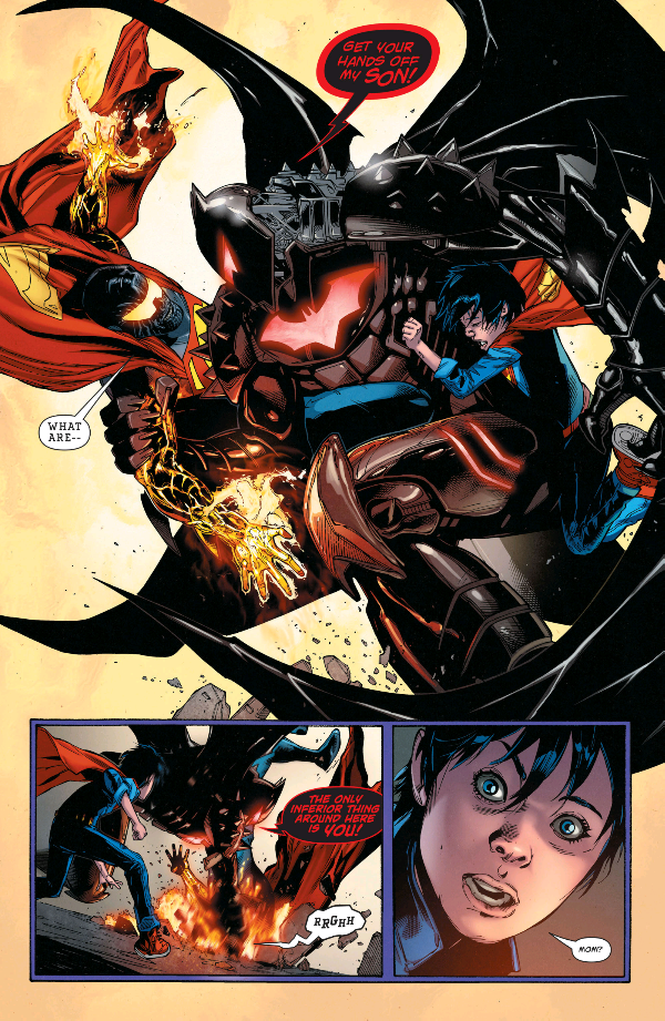 From Superman (2016) #5 by Peter J. Tomasi, Patrick Gleason, Doug Mahnke, Jaime Mendoza, Wil Quintana, and Rob Leigh