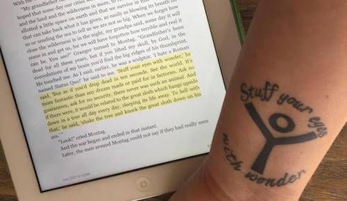 12 Badass Literary Tattoos From Rioters (With The Books That Inspired 'Em) | BookRiot.com