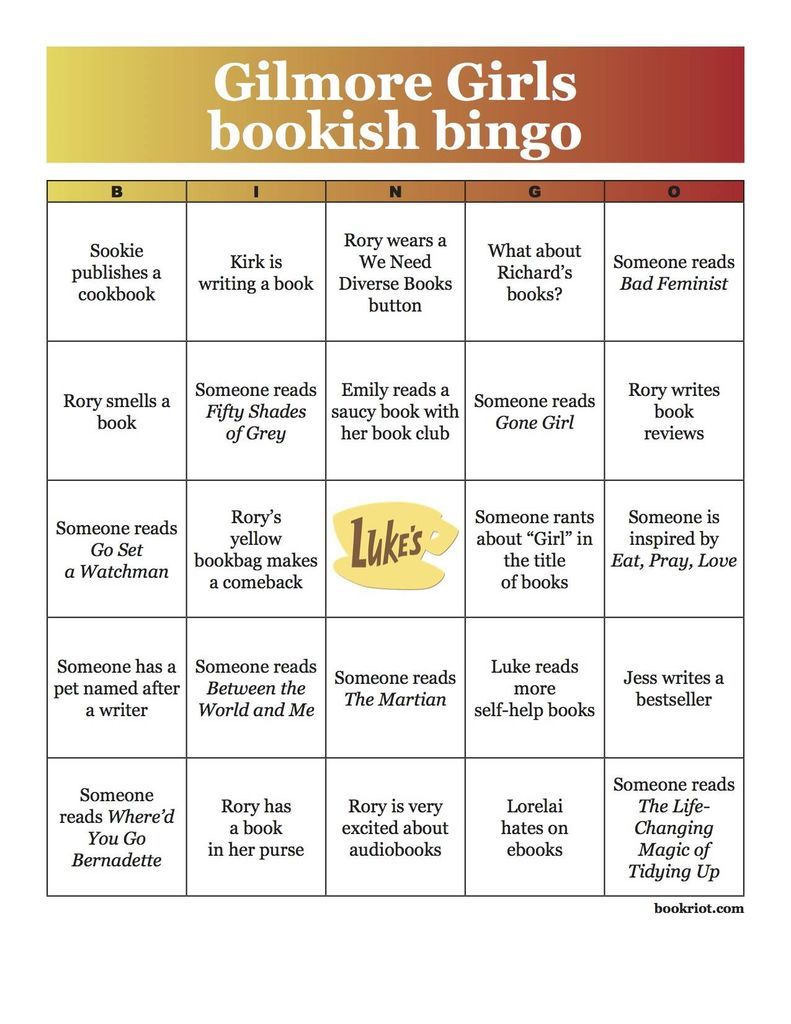 gilmore-girls-bookish-bingo