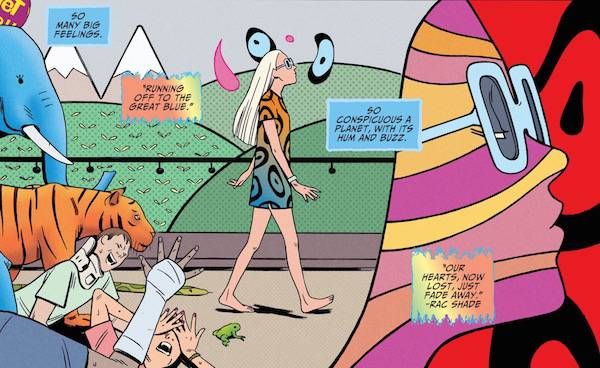 From Shade The Changing Girl #1 by Cecil Castelucci, Marley Zarcone, and Kelly Fitzpatrick