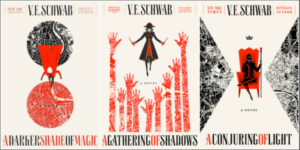 A Darker Shade of Magic VE Schwab Series Book Covers