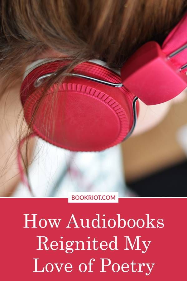 How listening to authors read their own poems helped reignite my love for poetry...
