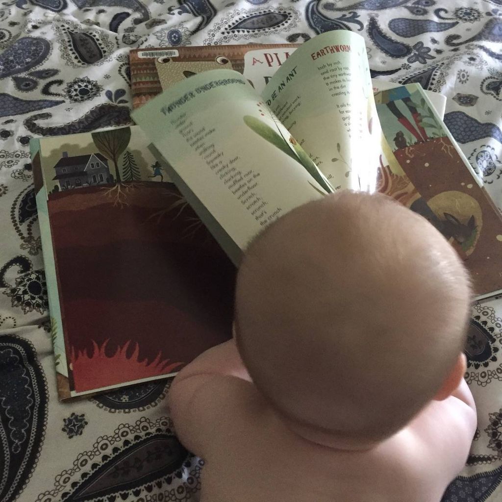 baby reading books