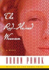 the red-haired woman