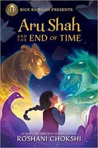Book cover of Aru Shah and the End of Time By Roshani Chokshi