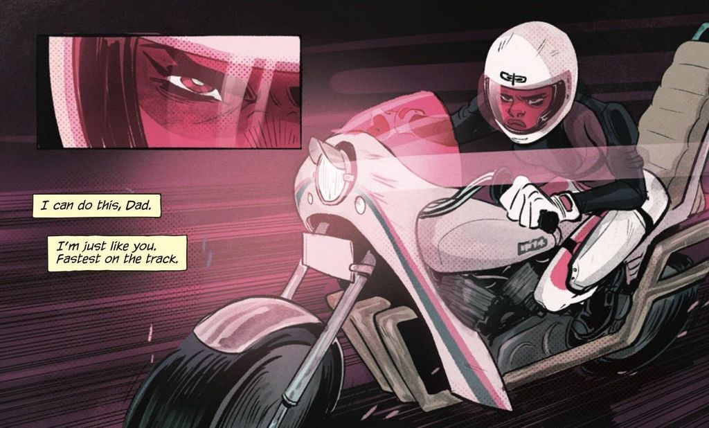 Motor Crush Panel from Sci-fi and Fantasy Comics to Cure Your Superhero Hangover | Bookriot.com 