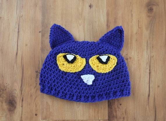 Pete the cat hat from 9 Bookish Kids' Costumes for Halloween (or Character Day) | BookRiot.com