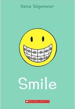 smile raina telgemeier book cover