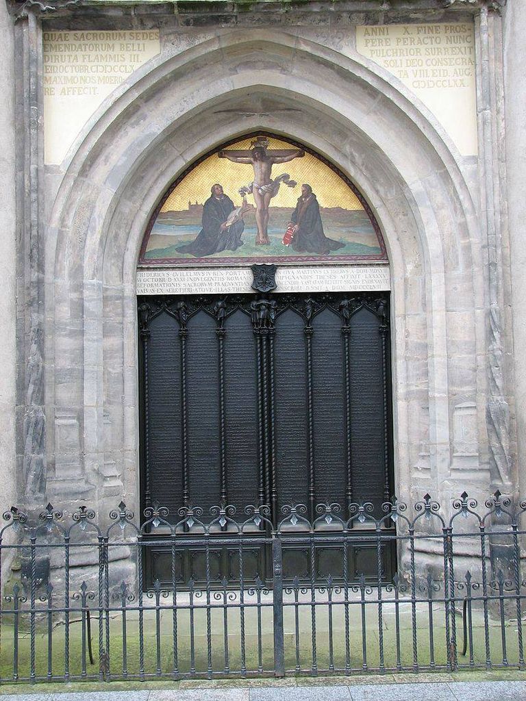 Commemorative Doors at the All Saints' Church in Wittenburg