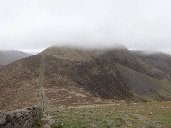 Slieve Donard in the Mourne Mountains - C.S. Lewis mentions this mountain range in his essay "On Stories"