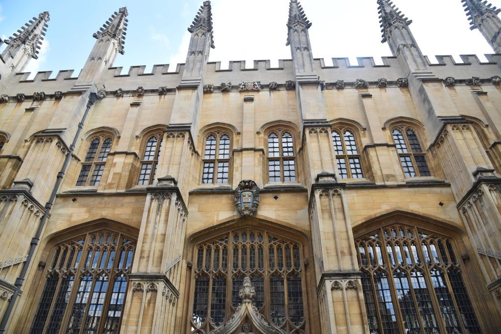 Exterior of the Oxford Bodleian Library