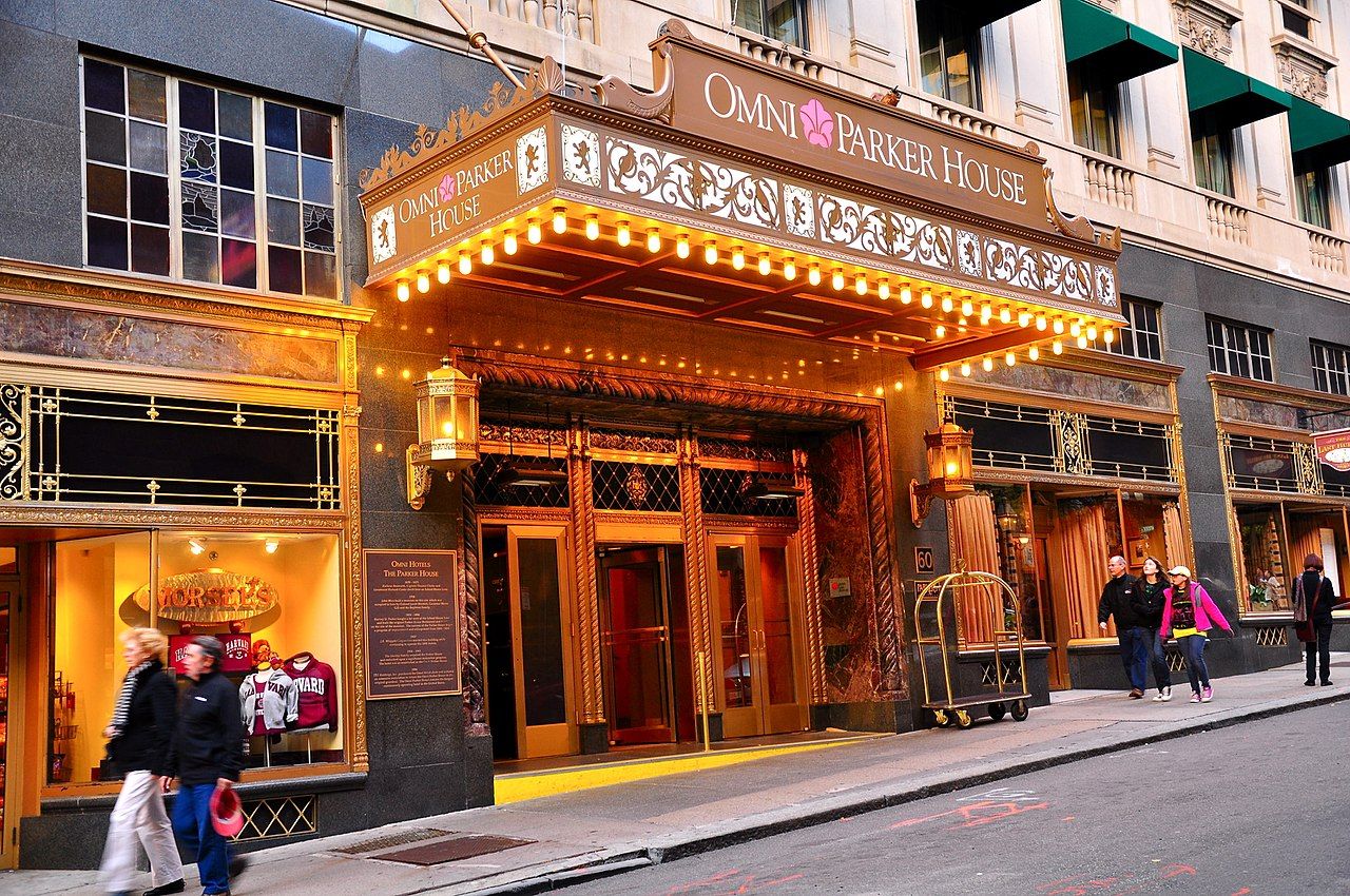 Omni Parker House Hotel. Literary Boston