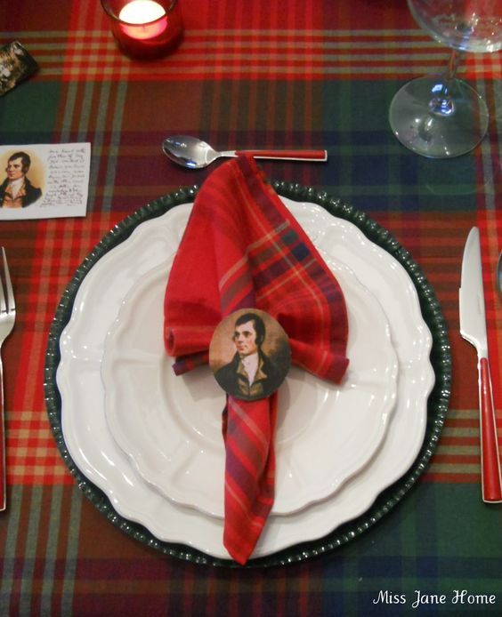 Burns Night table decoration ideas | Bookriot.com