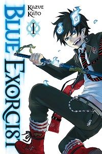 Blue Exorcist volume 1 cover by Kazue Kato