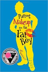 putting makeup on the fat boy book cover