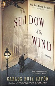 shadow of the wind book cover carlos ruiz zafon