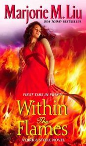 Shifter romance book Within the Flames by Marjorie M. Liu
