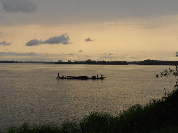 Anthony Bourdain and the Yangambi Research Library on the Congo River