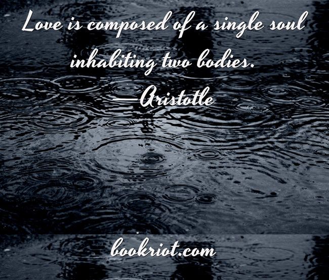 aristotle wedding quote bookriot