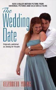 cover of the wedding date originally published as asking for trouble by Elizabeth Young