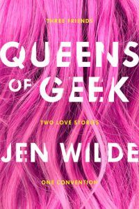 queens of geek by jen wild book cover ya books about social anxiety