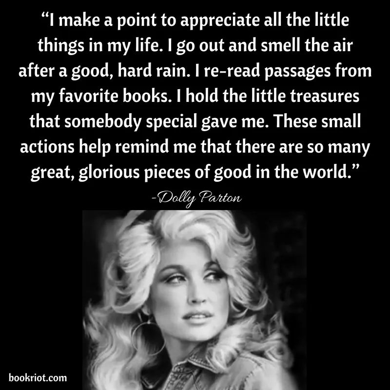 Dolly Parton quotes on reading